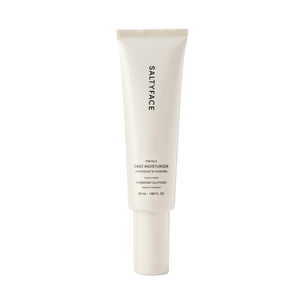 Saltyface product on a white background