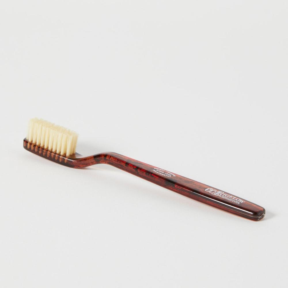 Natural Bristle Toothbrush - Soft Tortoise