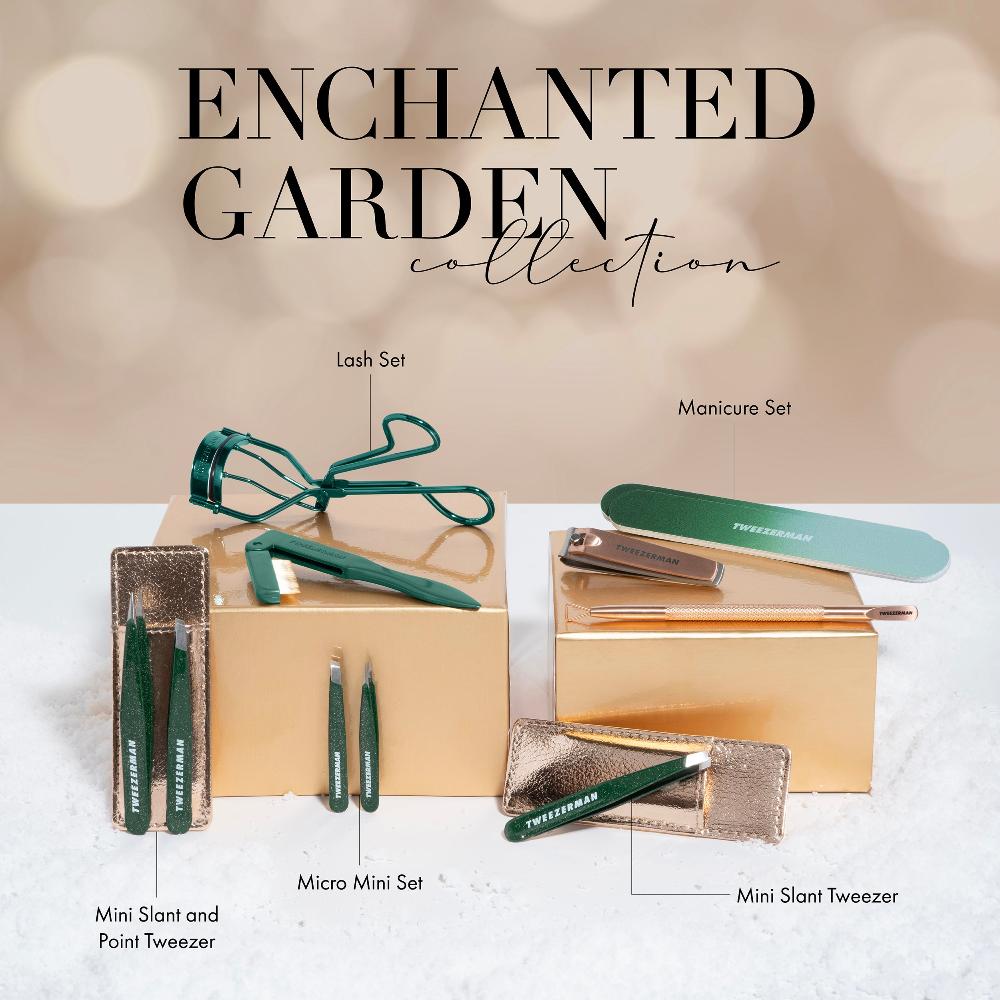 Enchanted Garden Slant Tweezer with Case