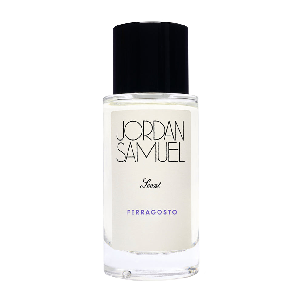 Jordan Samuel Ferragosto Eau de Parfum Bottle on a white background.