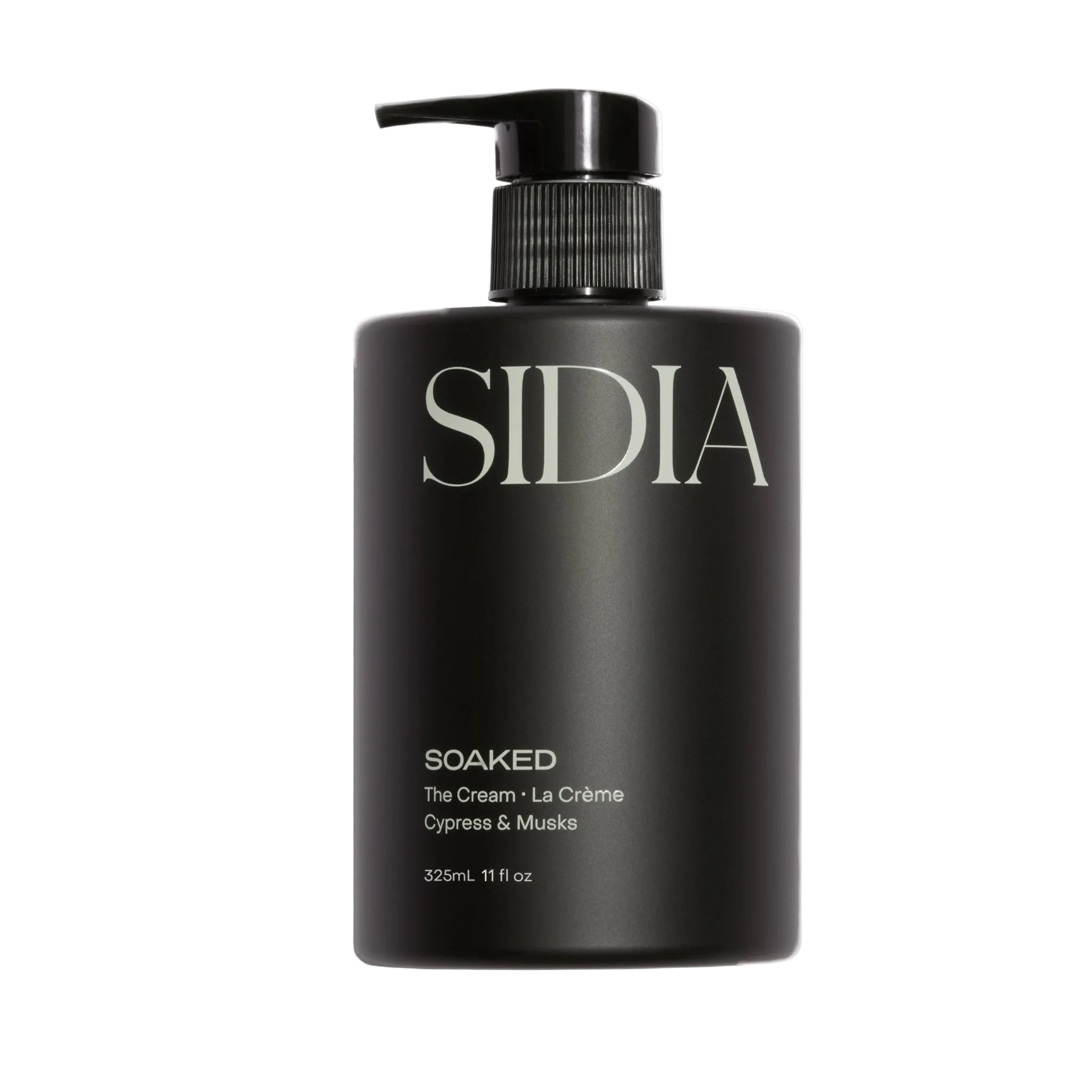 SIDIA Soaked body cream on a white background