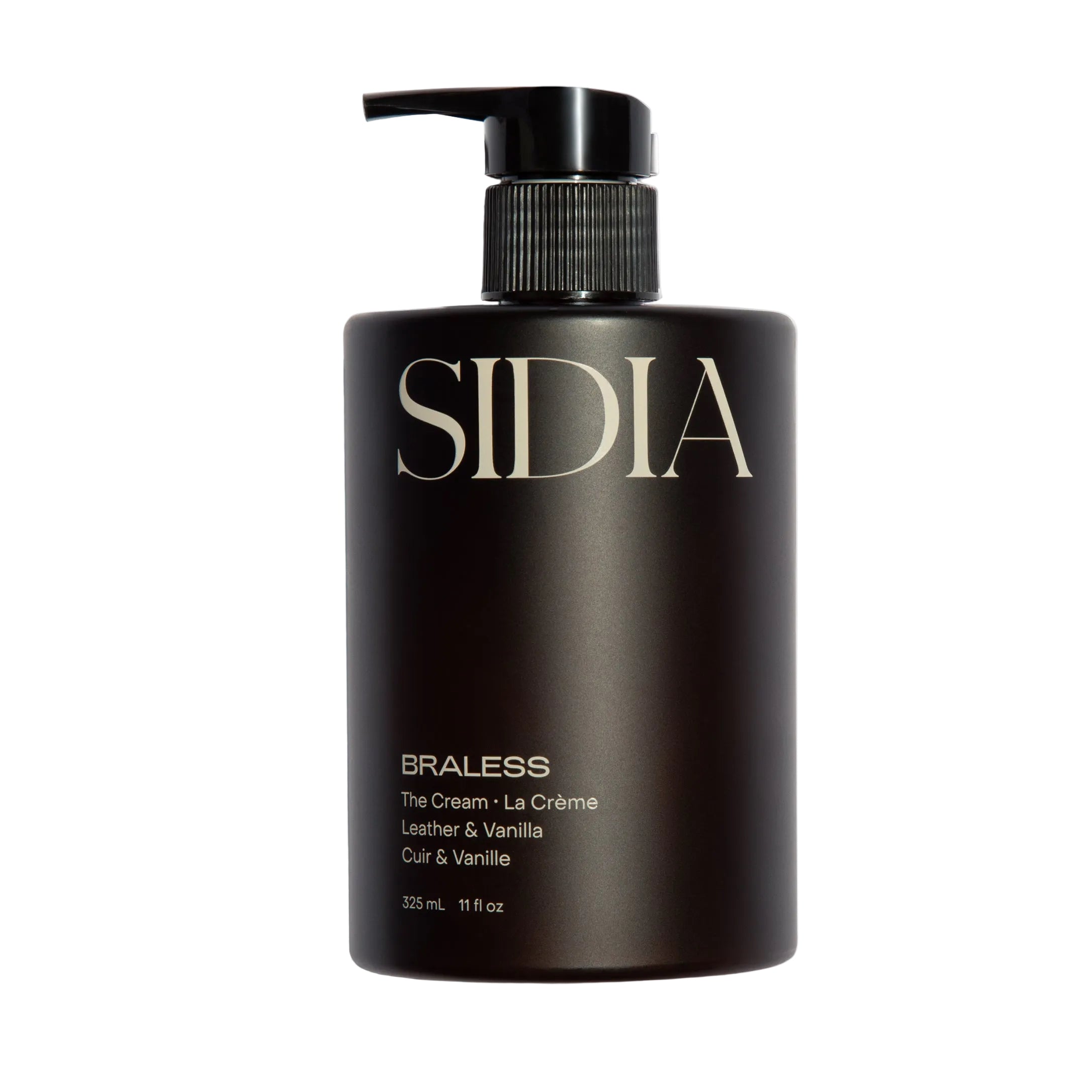 SIDIA Braless body cream on a white background