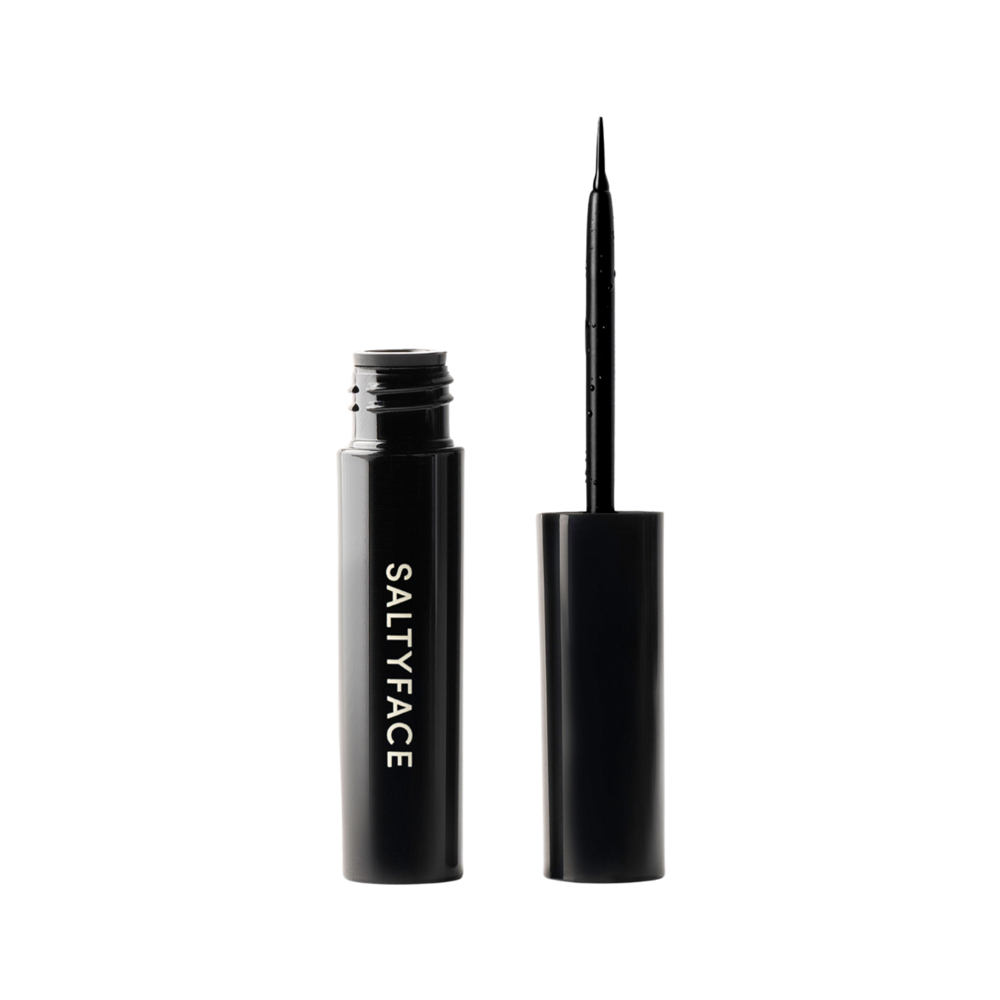 Black applicator and 'Salty Face' branding on a white background