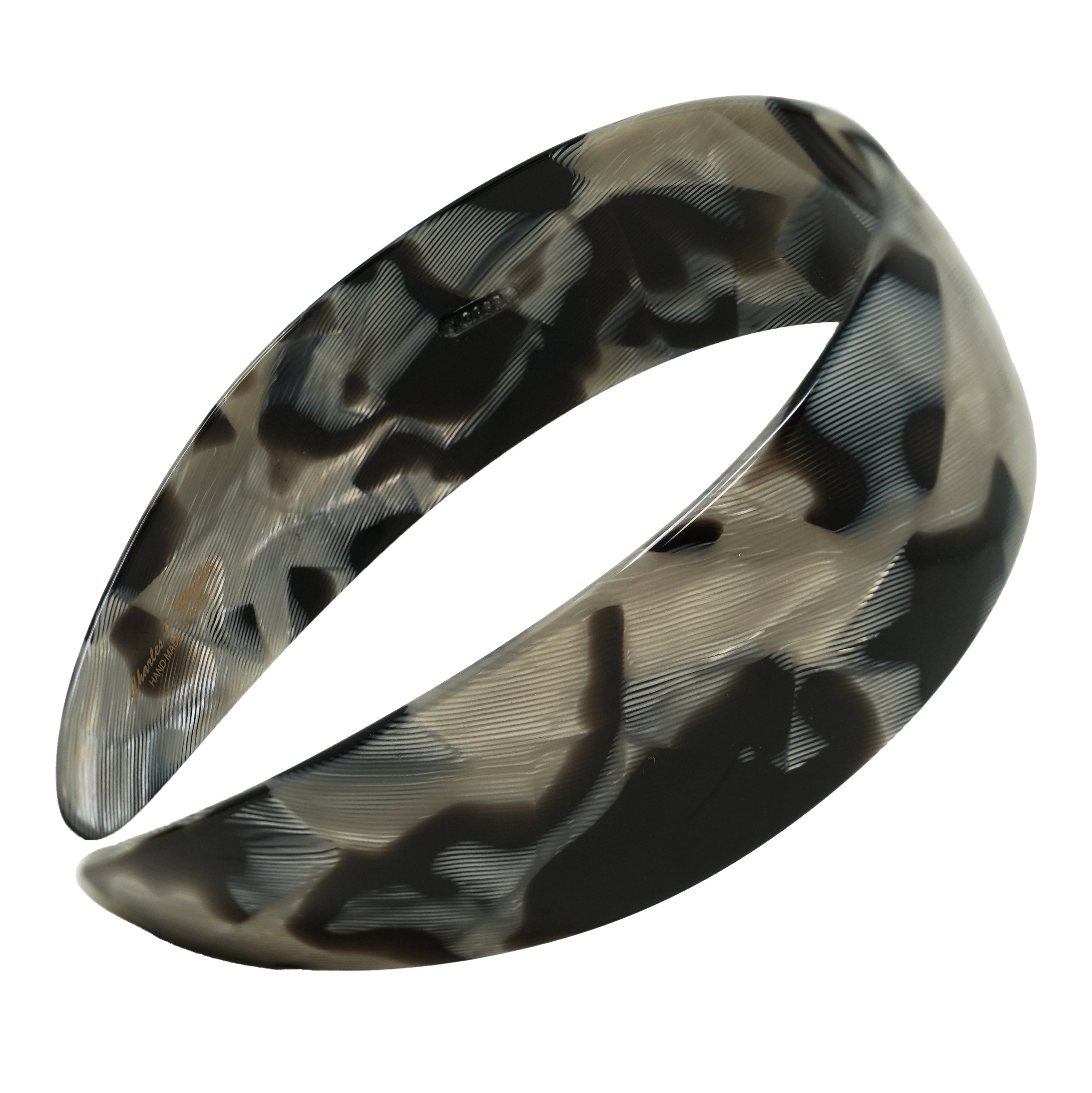 1.5 Inch Headband - Grey Marble