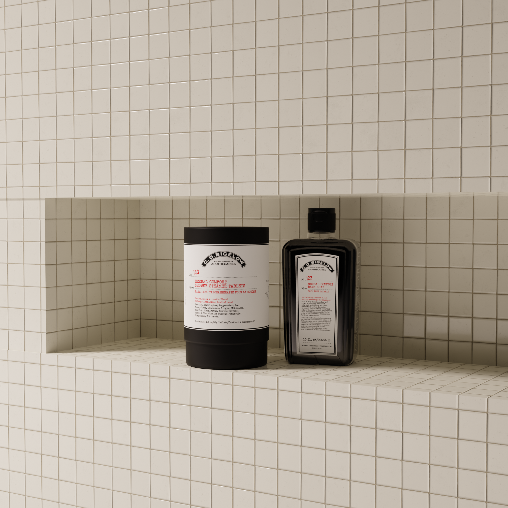 Herbal Comfort Shower Steamer Tablets No. 143