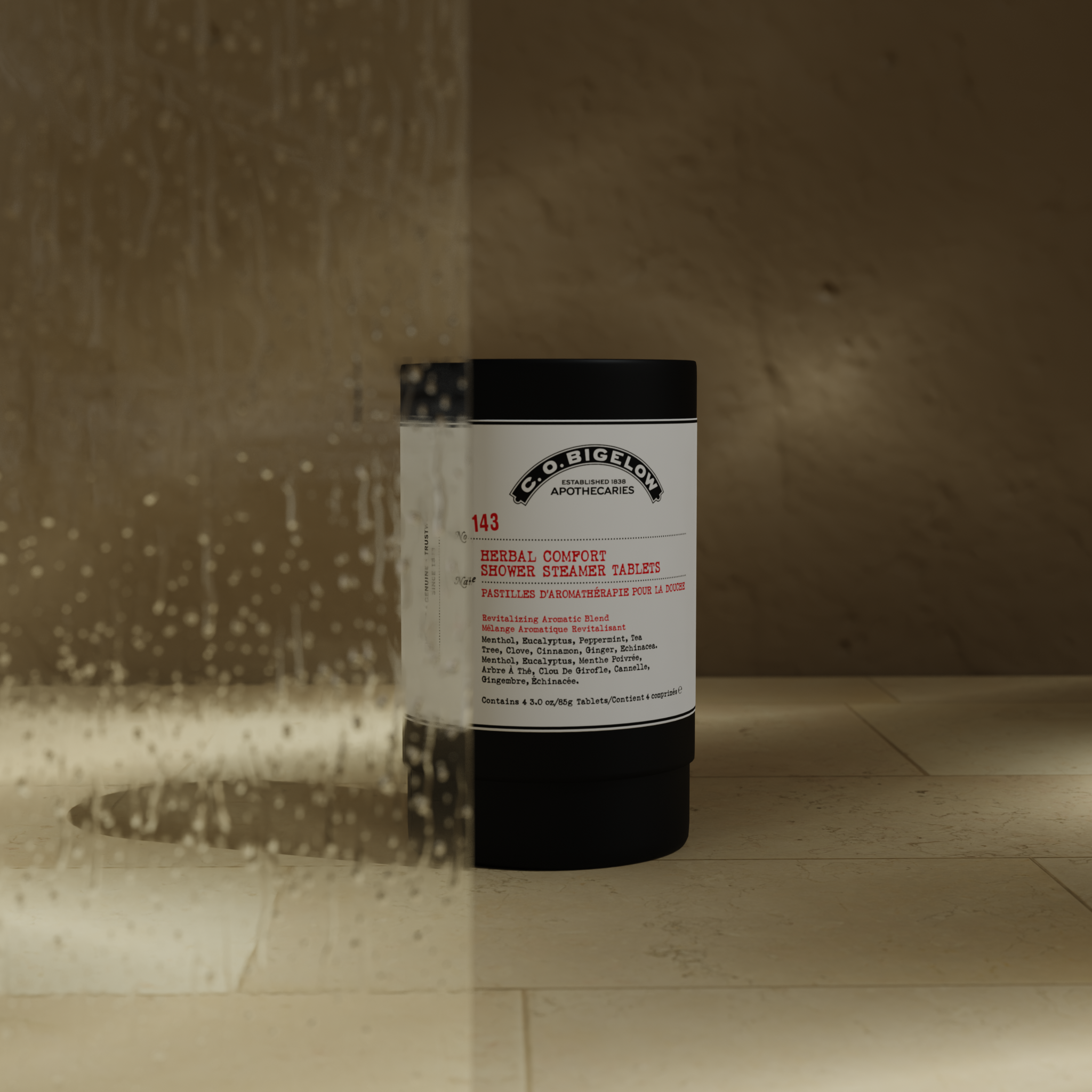 Herbal Comfort Shower Steamer Tablets No. 143