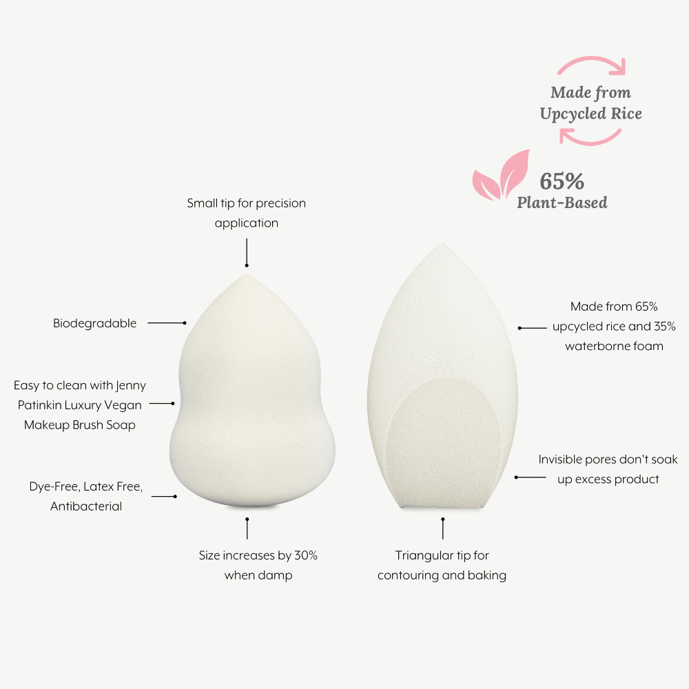 Pure Luxury Makeup Sponge Duo