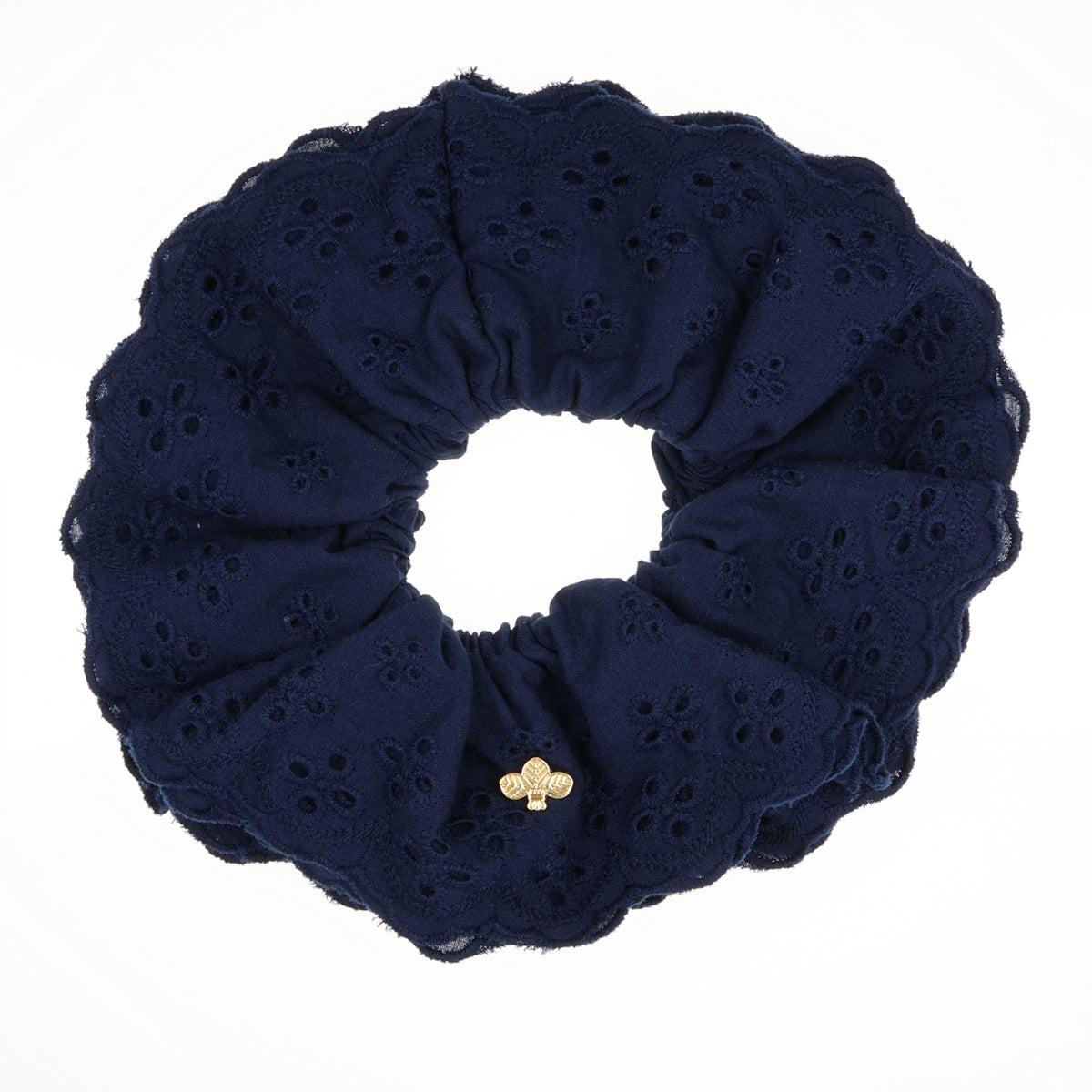 The Arden Scrunchie - Navy