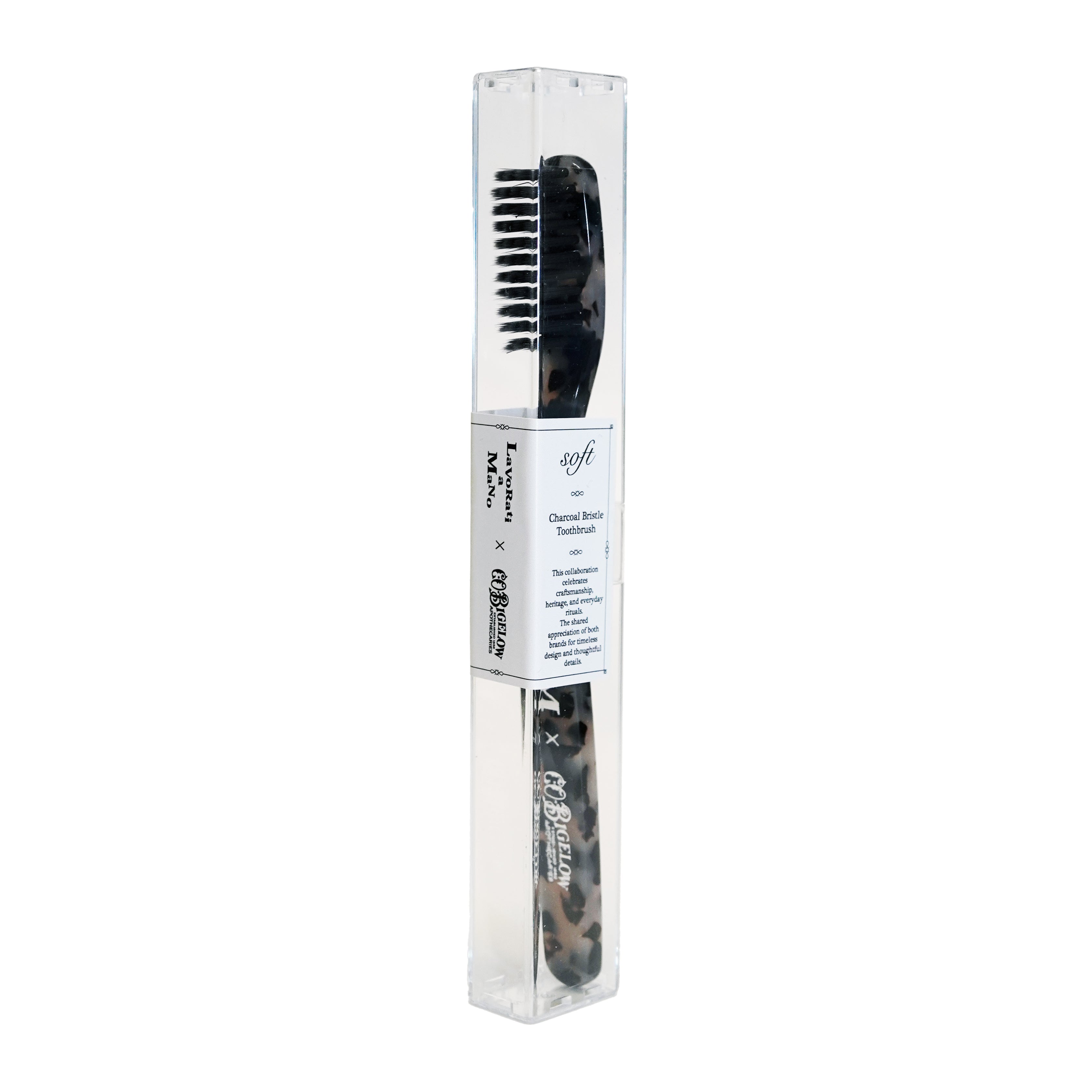 Lavorati a Mano x C.O. Bigelow Charcoal Bristle Toothbrush - Ivory Tokyo