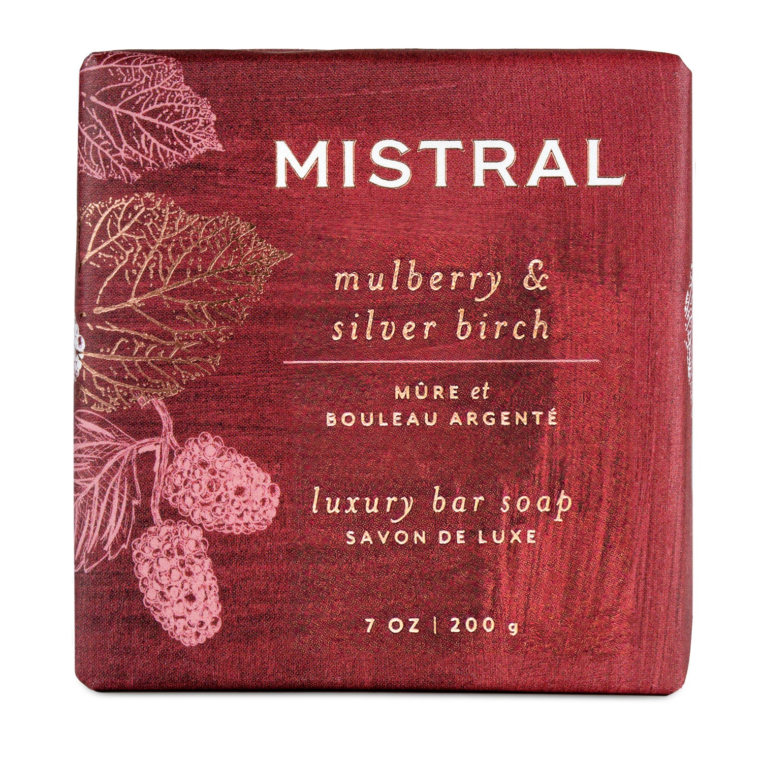 Square Bar Soap - Mulberry & Silver Birch