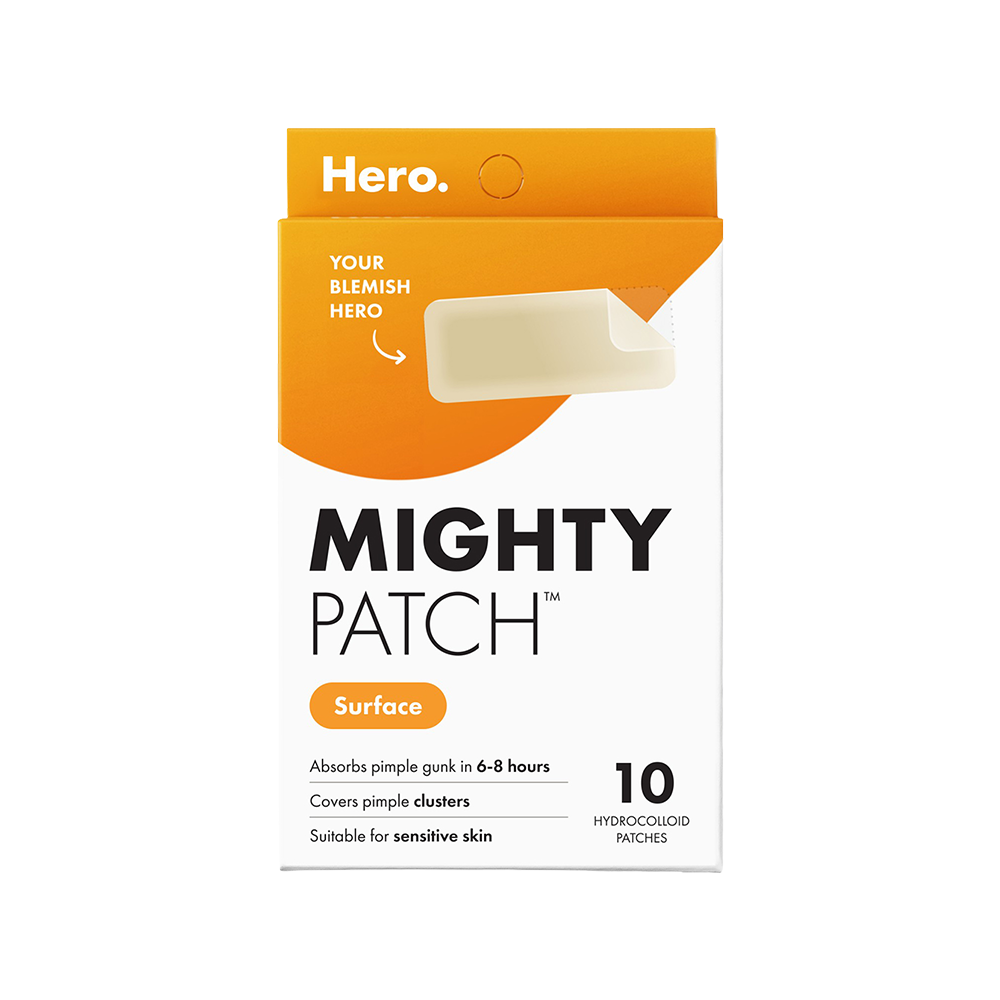 Hero Mighty Patch packaging on a white background