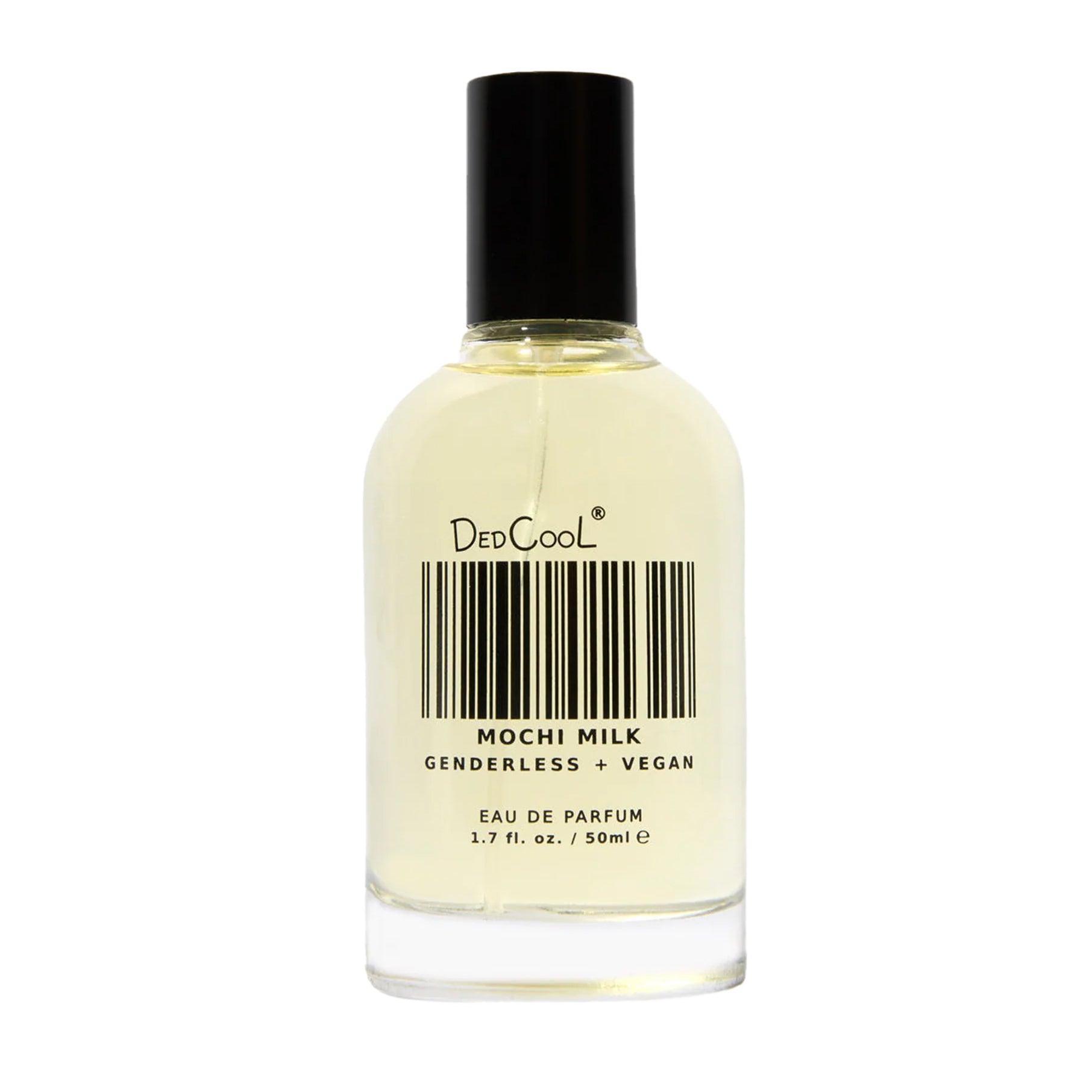 Mochi Milk EDP bottle on a white background. 