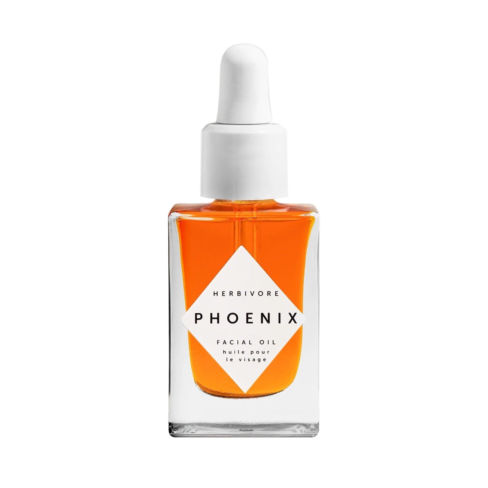 Herbivore Phoenix Facial Oil on a white background.