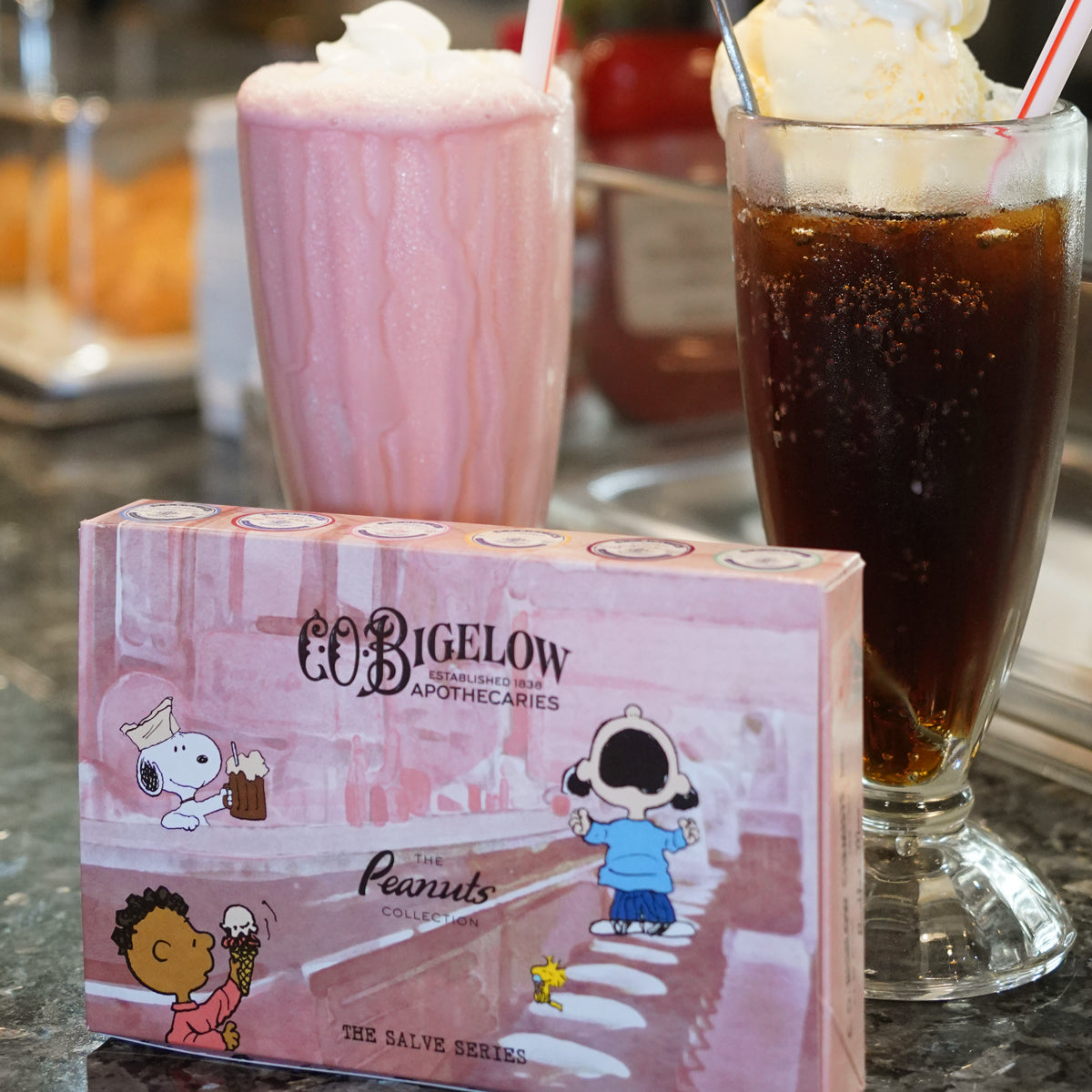 Peanuts® x C.O. Bigelow The Salve Series