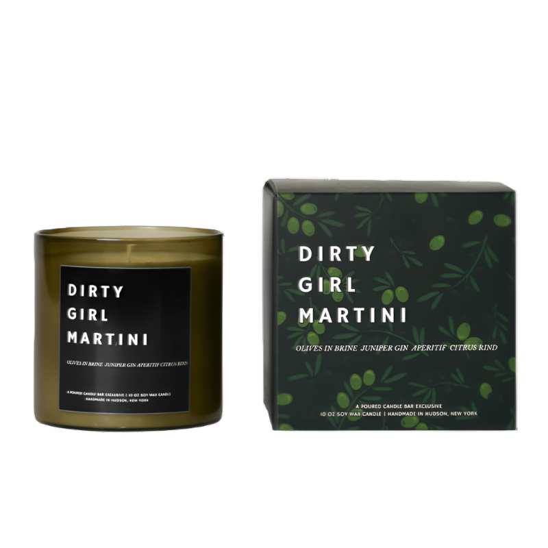 Dirty Girl Martini Candle