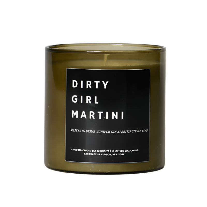 Dirty Girl Martini Candle