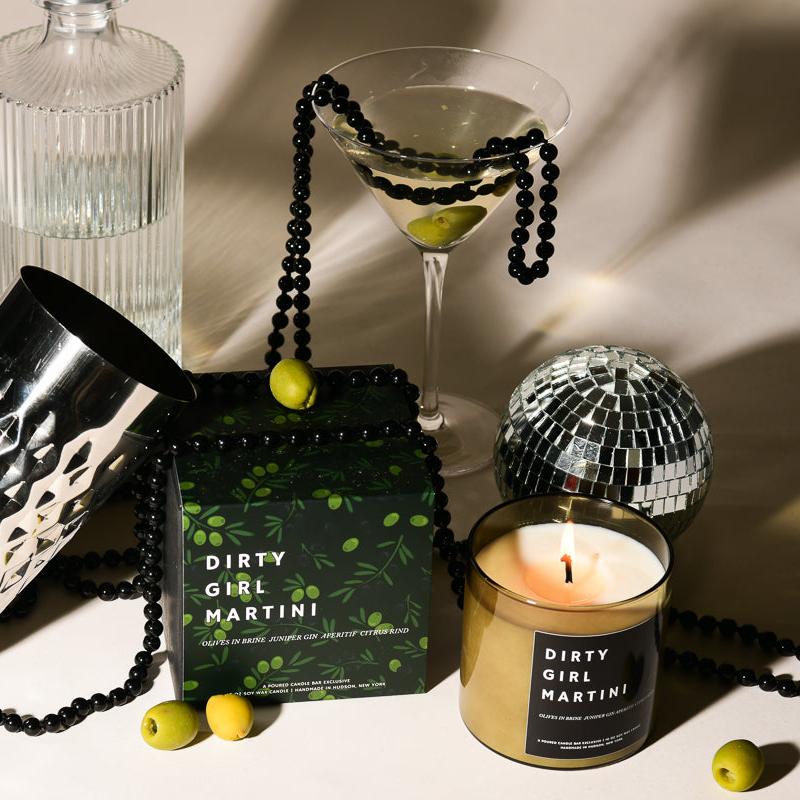 Dirty Girl Martini Candle