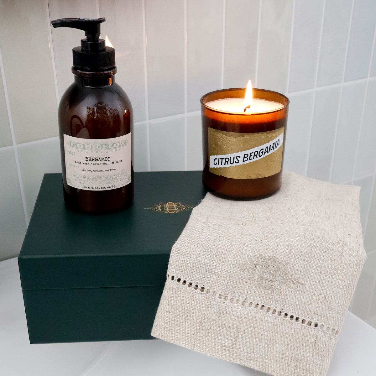 Powder Room Keepsake Box - Bergamot