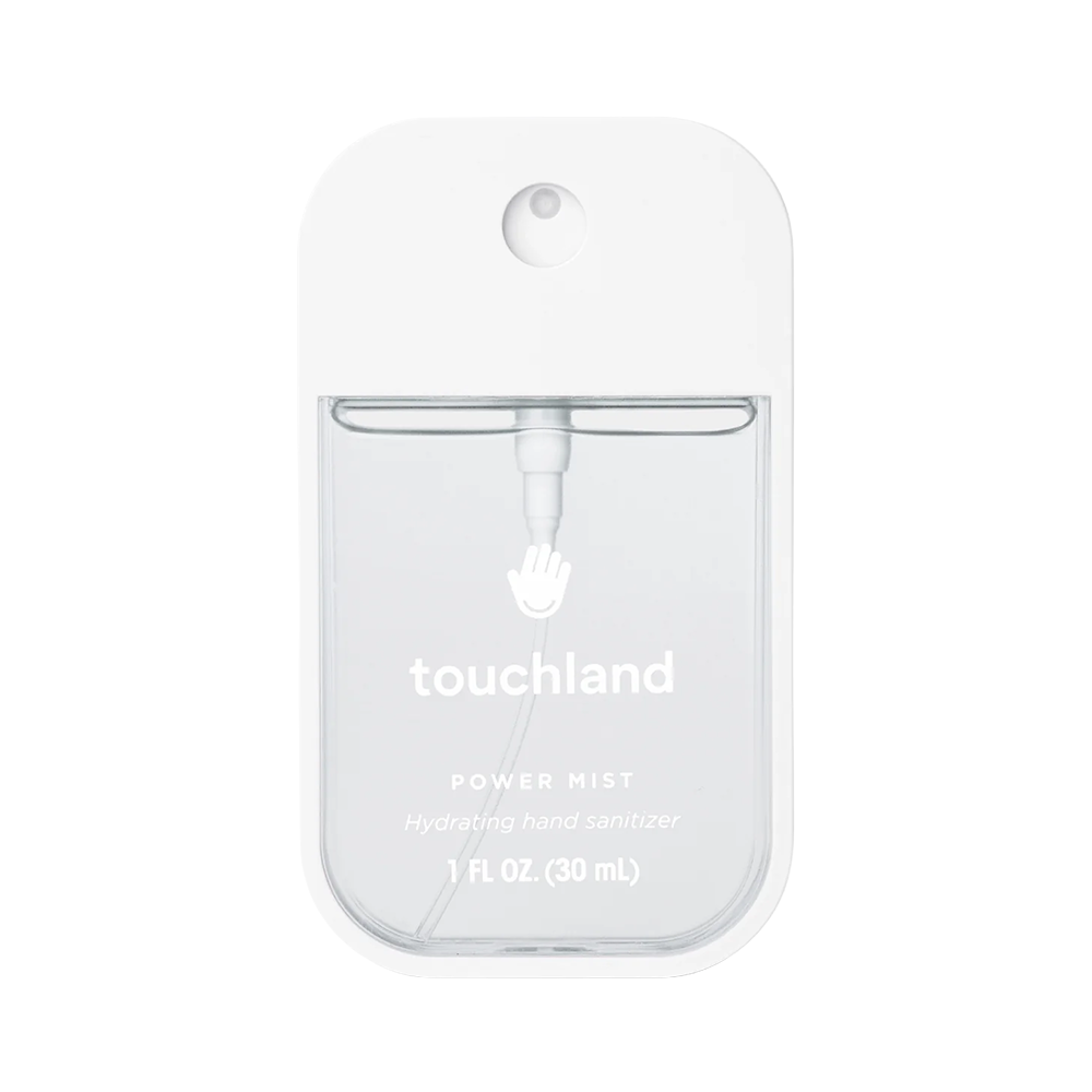 Touchland power mist product on a white background