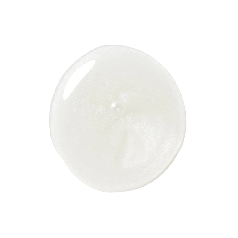 Korres Probiotic Serum swatch on a white background.