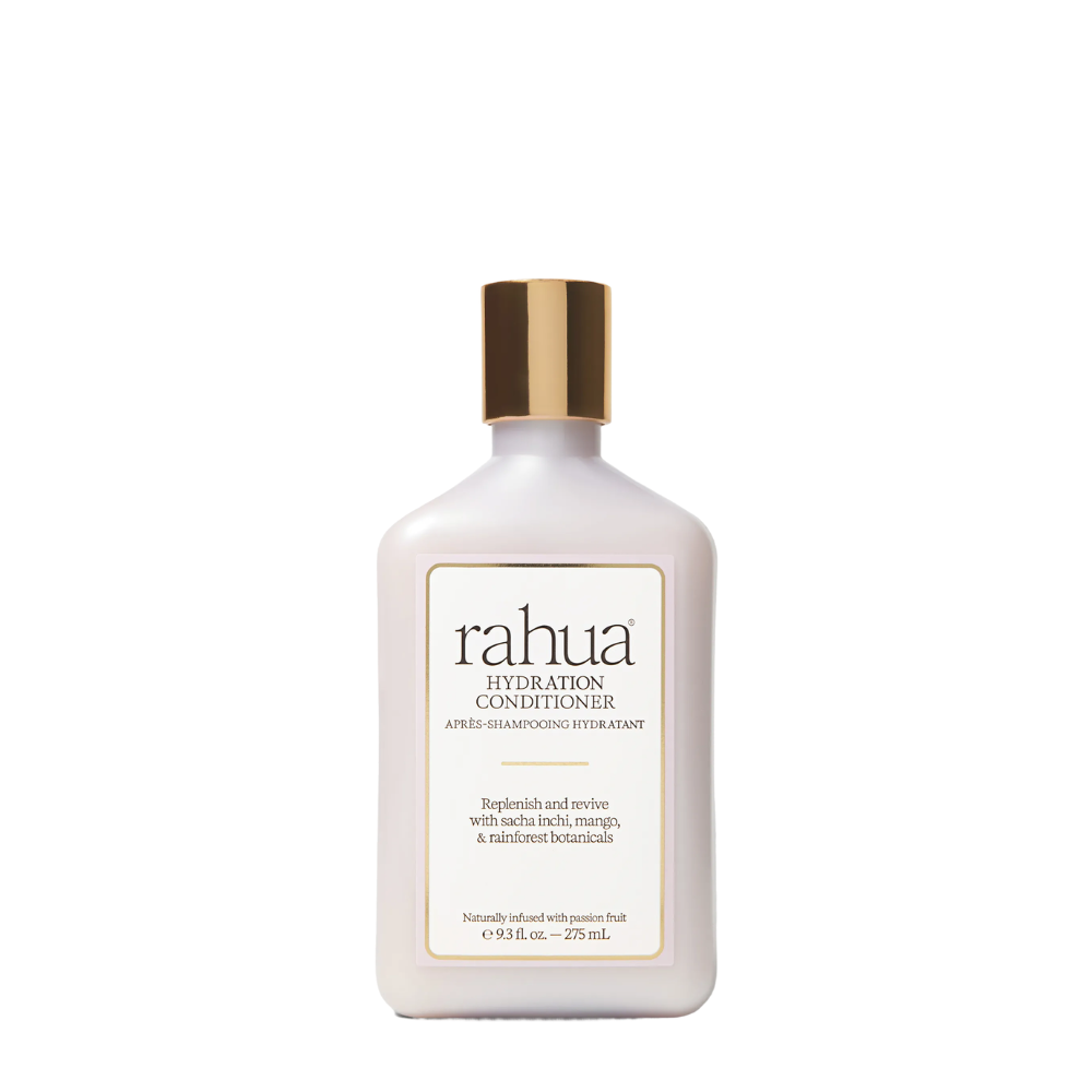 Rahua hydration conditioner bottle on a white background
