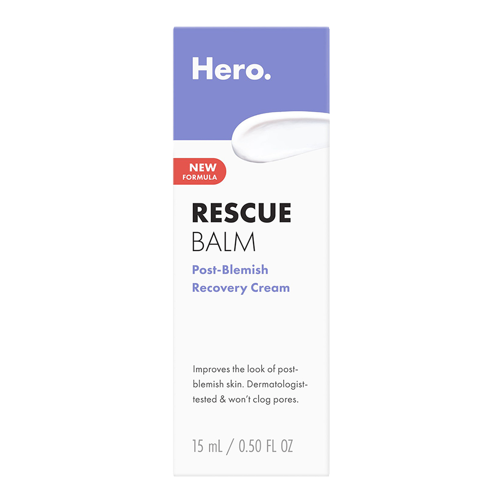 Hero Rescue Balm packaging on a white background