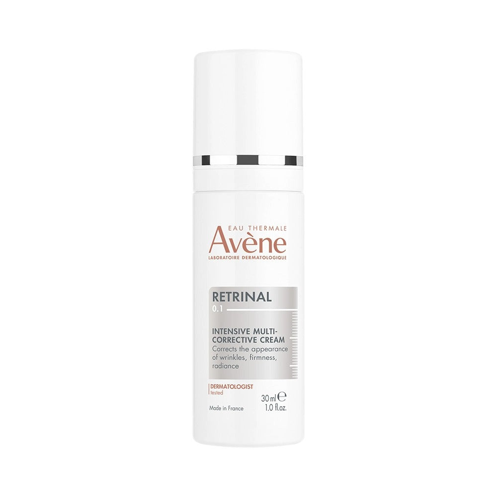 Avene Retrinal intensive multi-corrective cream bottle on a white background