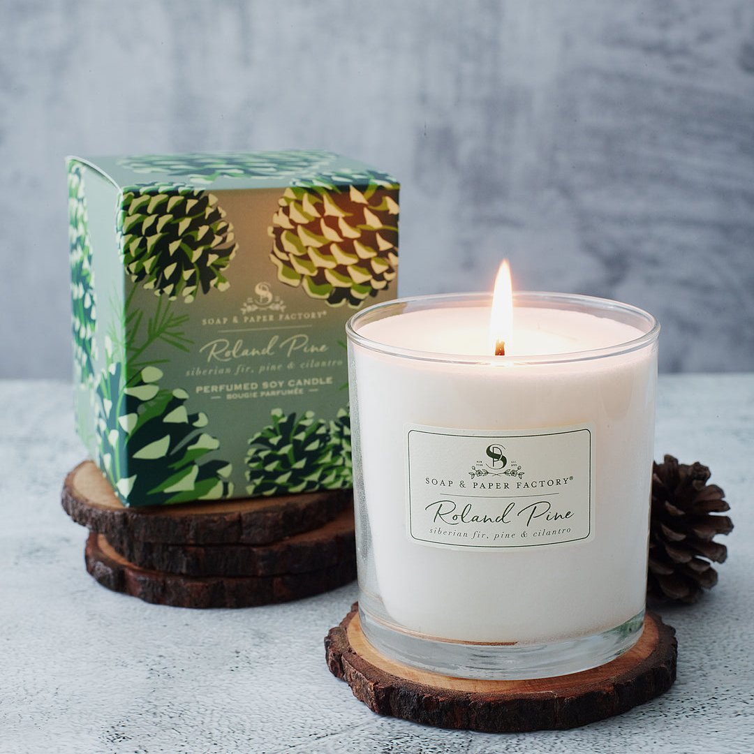 Roland Pine Large Soy Candle