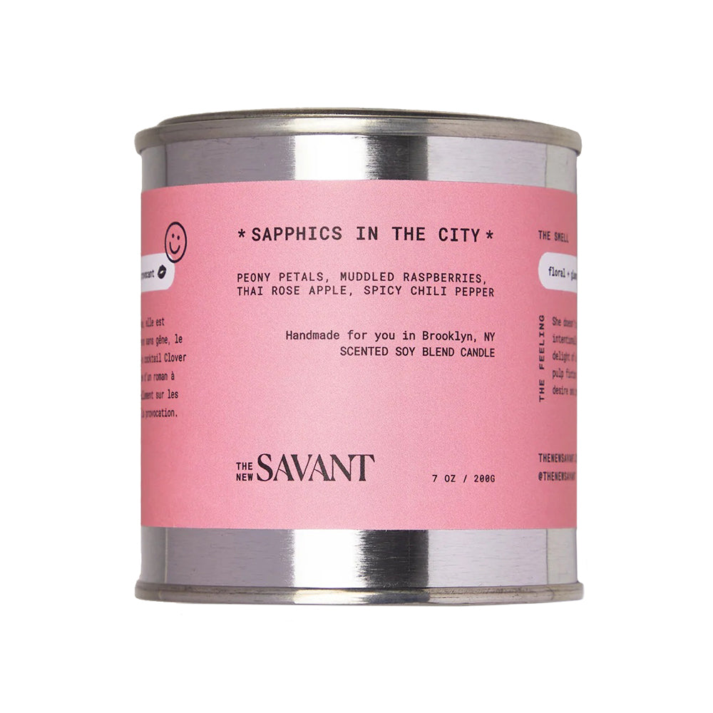 Sapphics in the City Candle