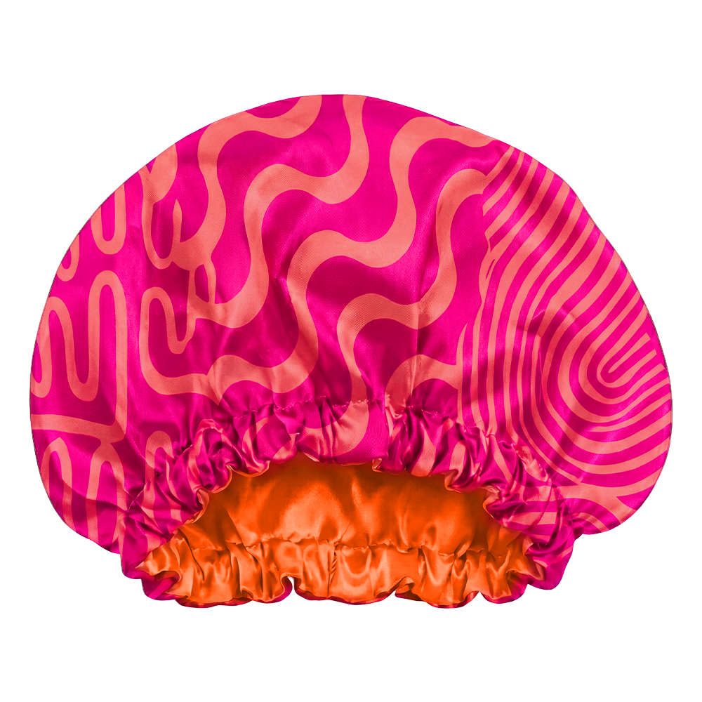 Texture Crush - Premium Satin 2-in-1 Bonnet - Signature