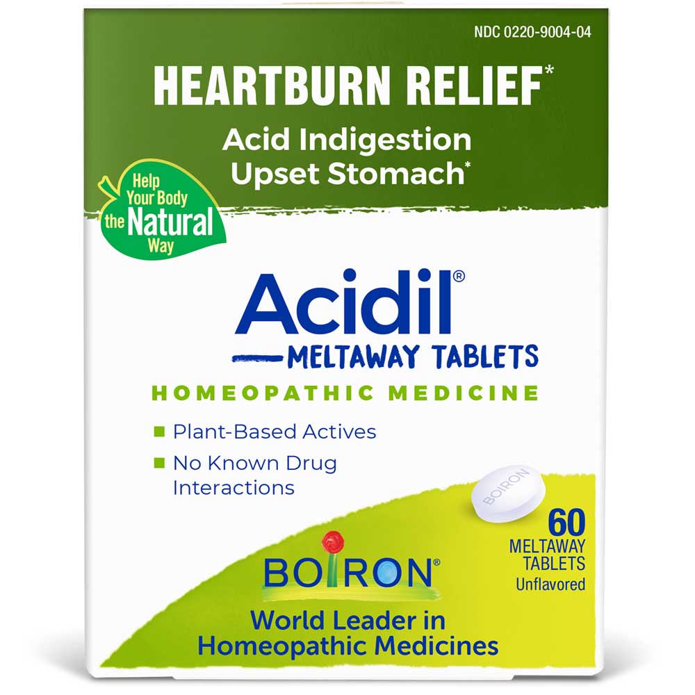 Acidil Heartburn Relief Meltaway Tablets