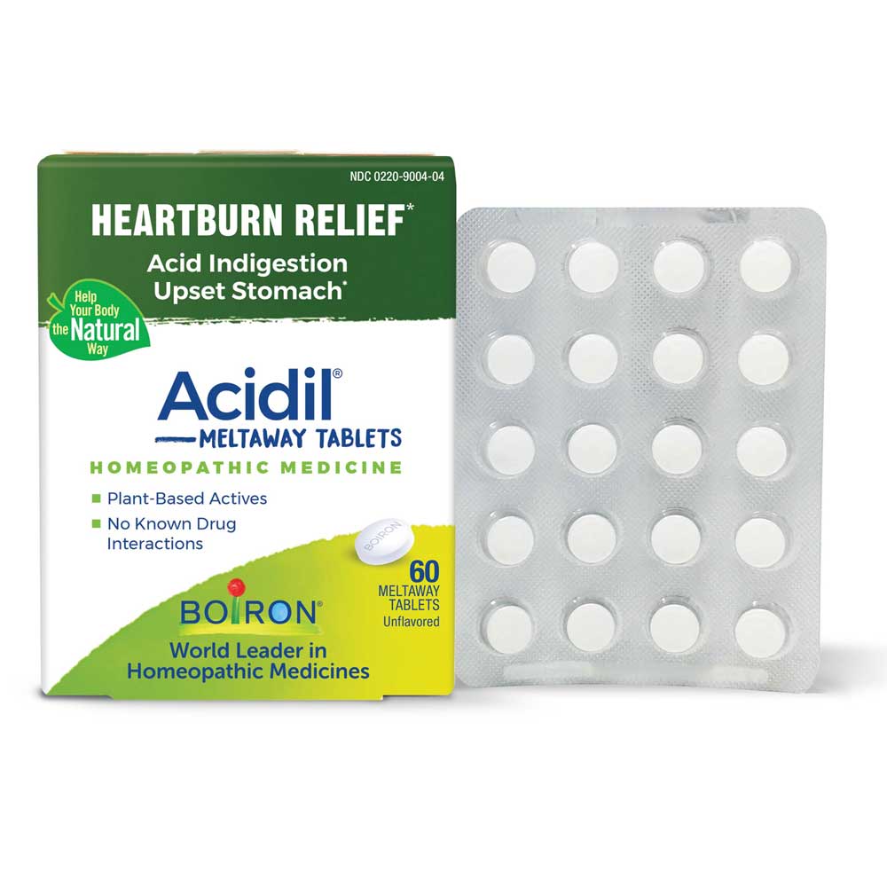 Acidil Heartburn Relief Meltaway Tablets