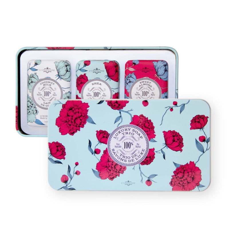 Soap Trio Gift Tin - Acqua