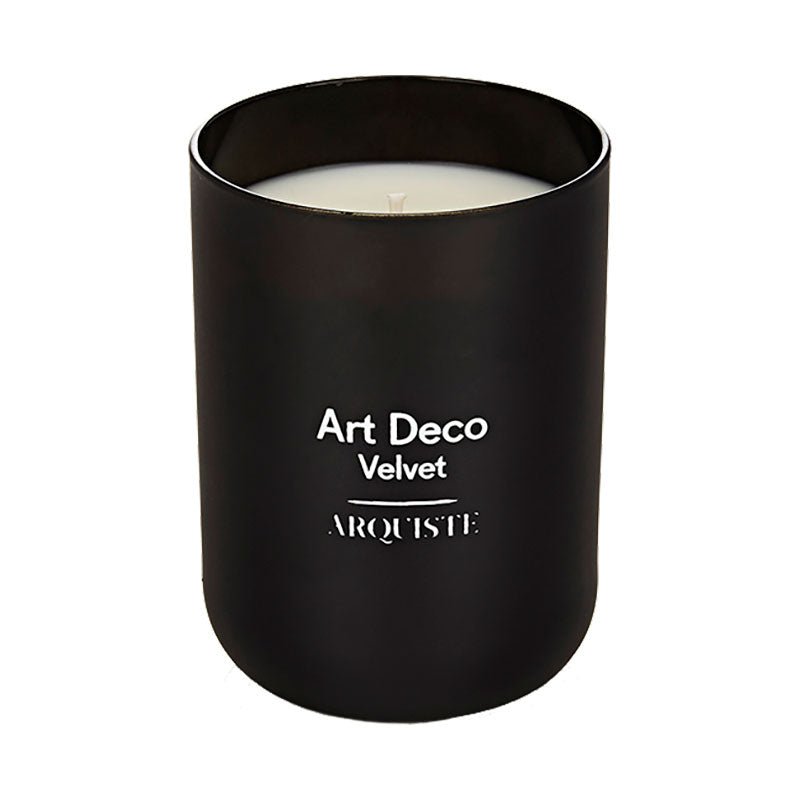 Art Deco Velvet Candle