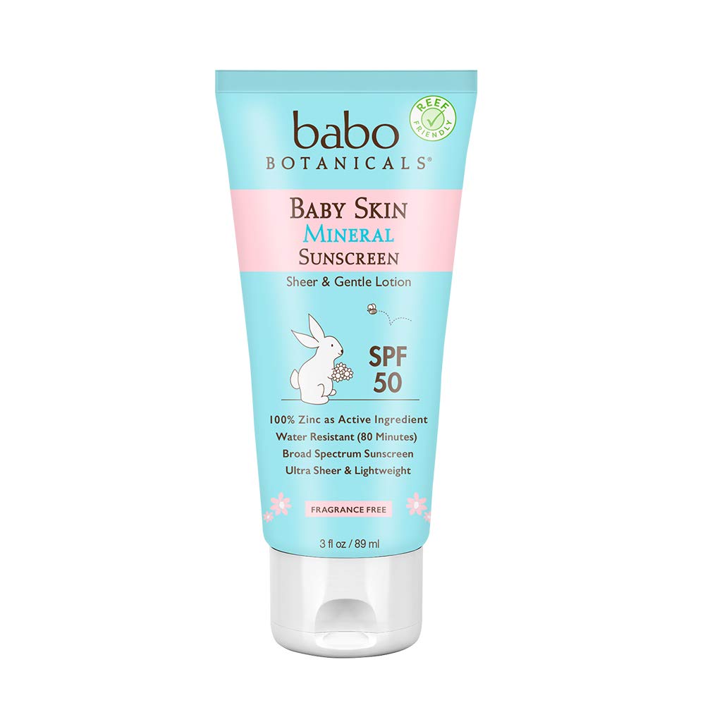 SPF 50 Baby Mineral Sunscreen Lotion - 3oz