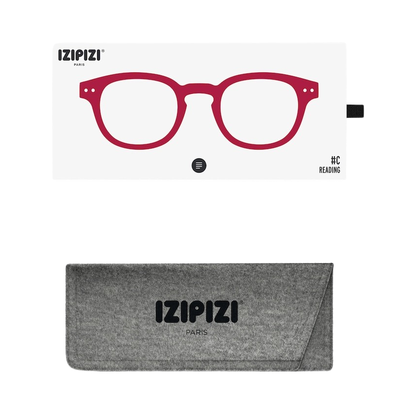 Reading Glasses # D - Cherry Red
