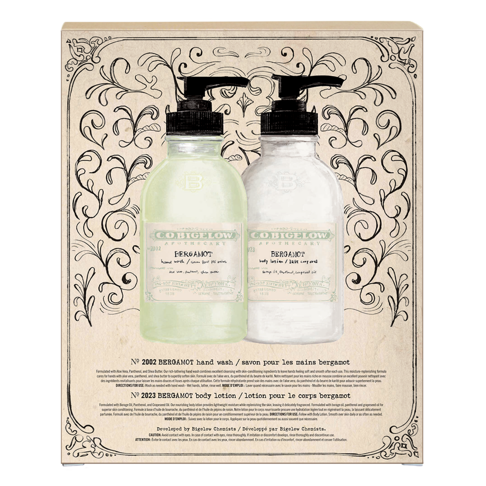 Iconic Collection - Bergamot Body Lotion & Hand Wash Set