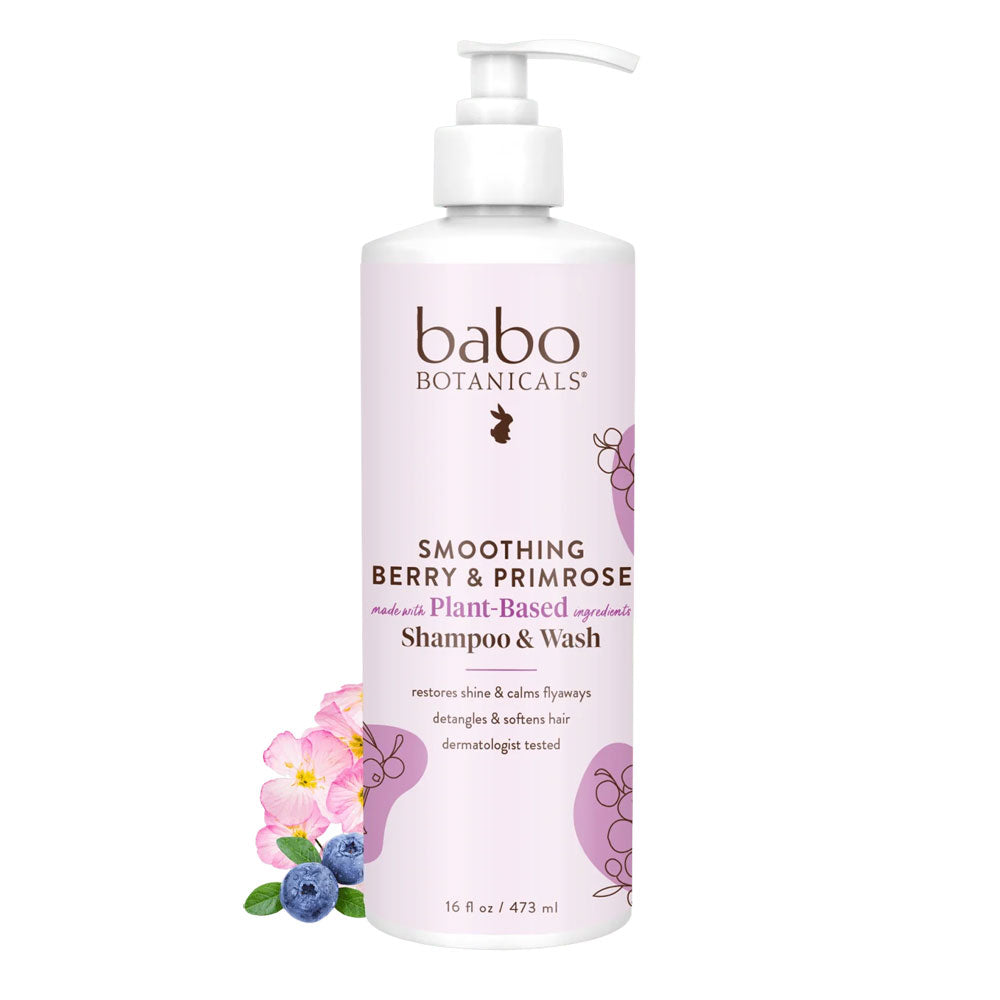 Smoothing Berry & Primrose Shampoo & Wash