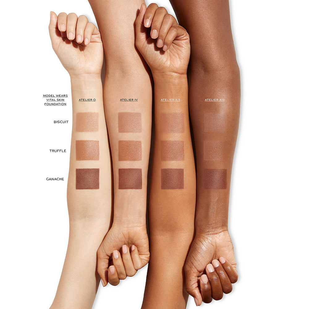 contour stick swatches on hand models 