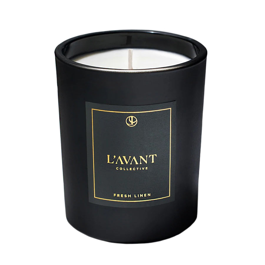 Fresh Linen Candle - Black