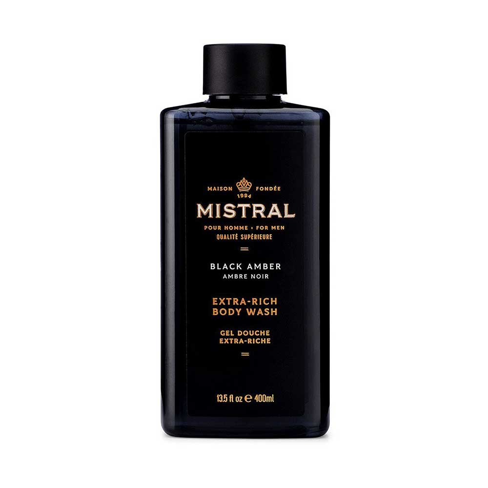 Body & Hair Wash - Black Amber