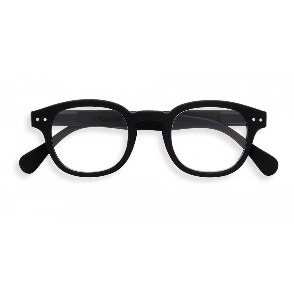 Reading Glasses # C - The Retro - Black