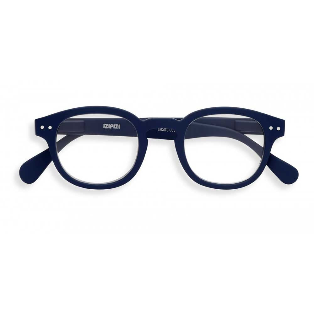 Reading Glasses # C - The Retro - Navy Blue