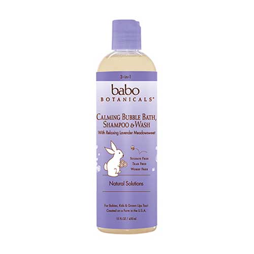 Calming Shampoo, Bubble Bath and Wash 16 oz