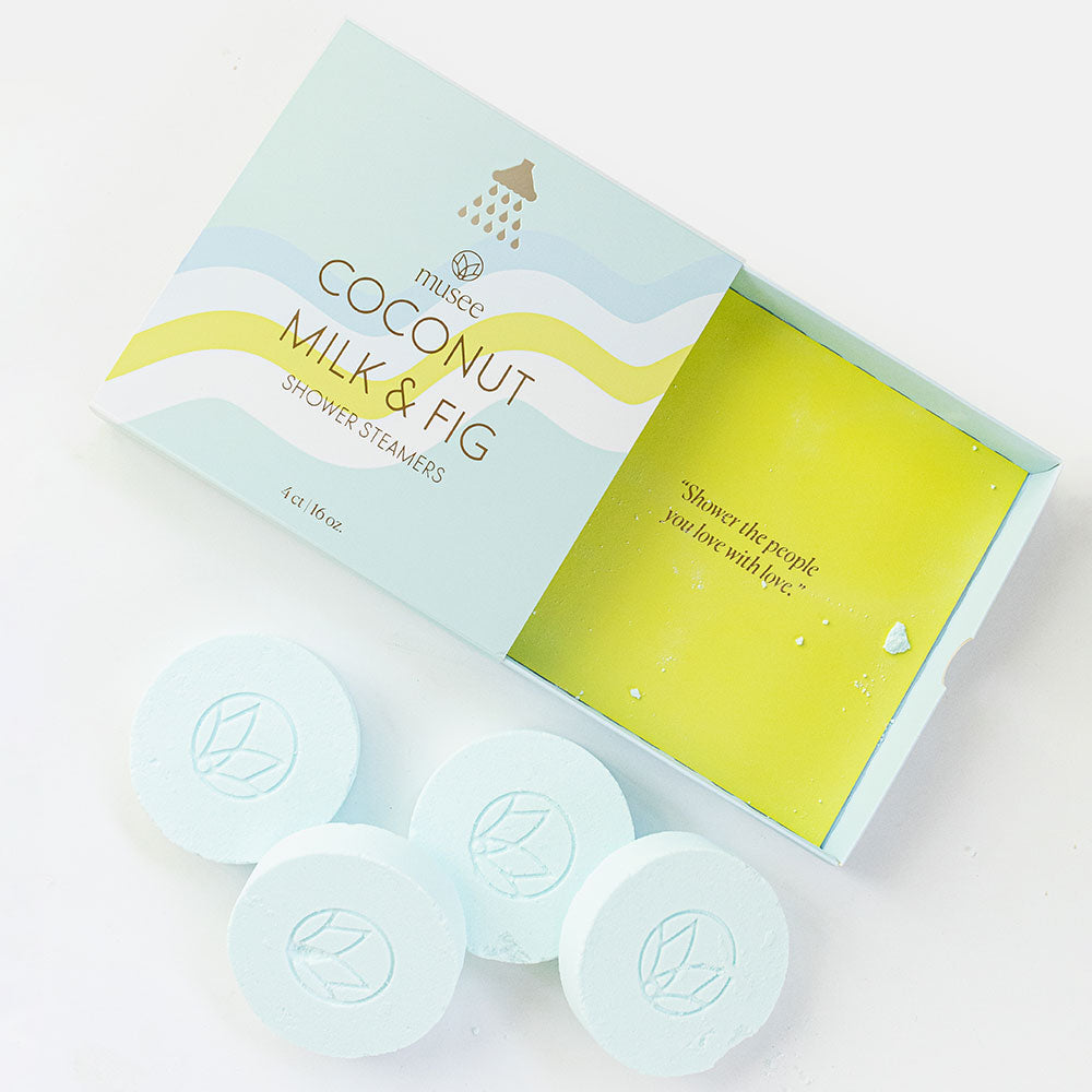 Coconut Milk and Fig Shower Steamers