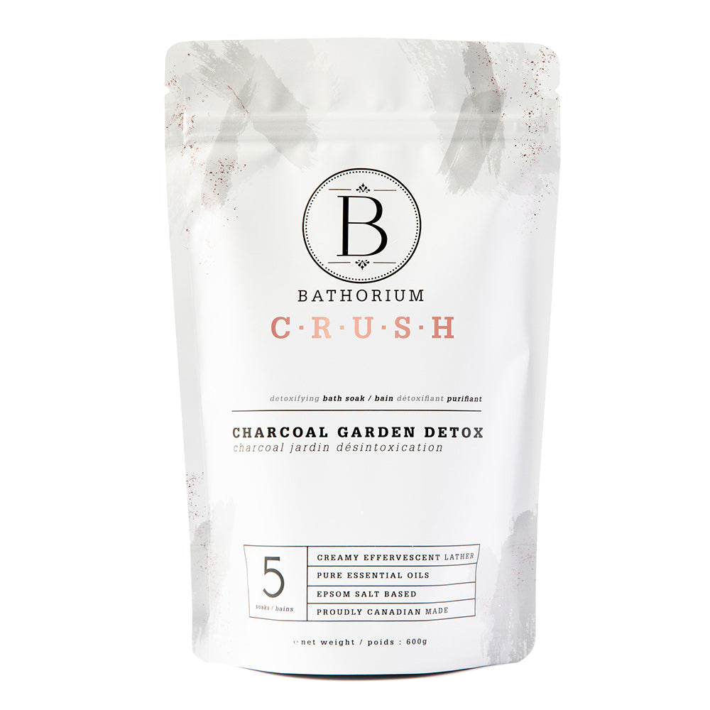 Charcoal Garden Detox Crush - Bath Soak