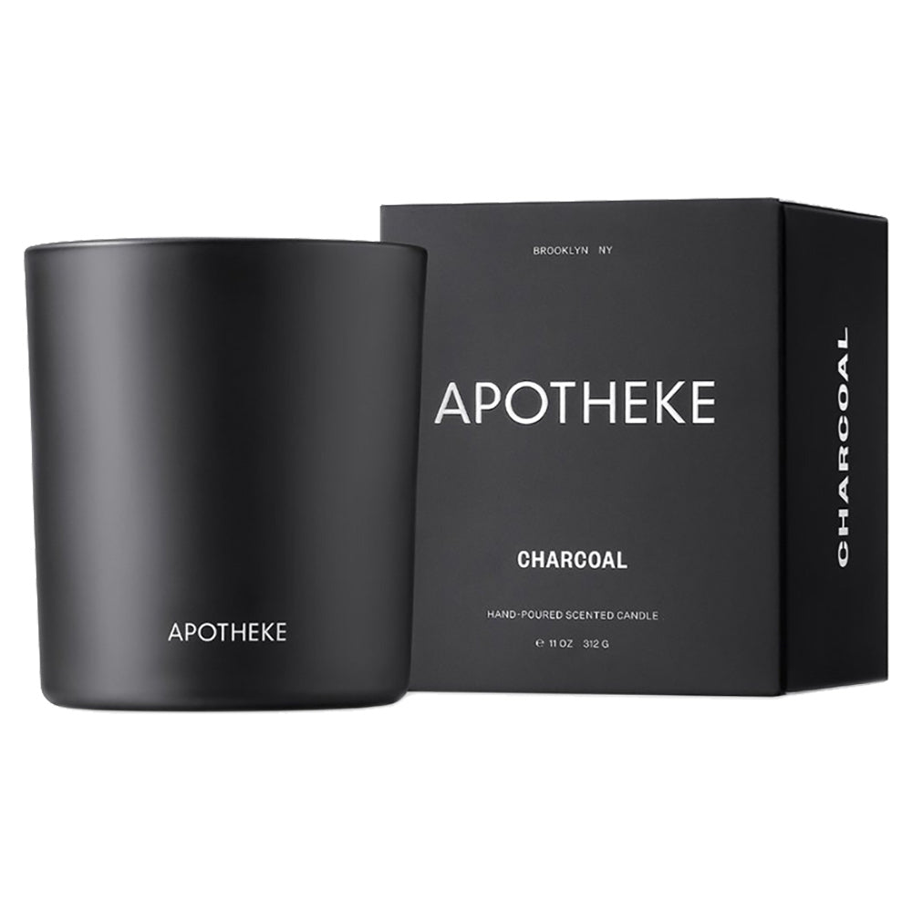 apotheke charcoal candle 