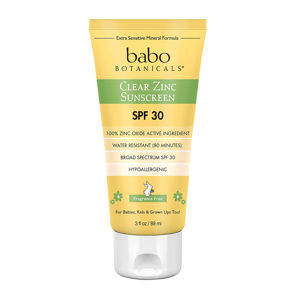 Fragrance-Free Clear Zinc Sunscreen SPF 30