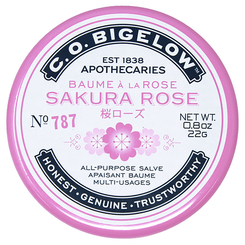 Sakura Rose All-Purpose Salve Tin No. 787 – C.O. Bigelow