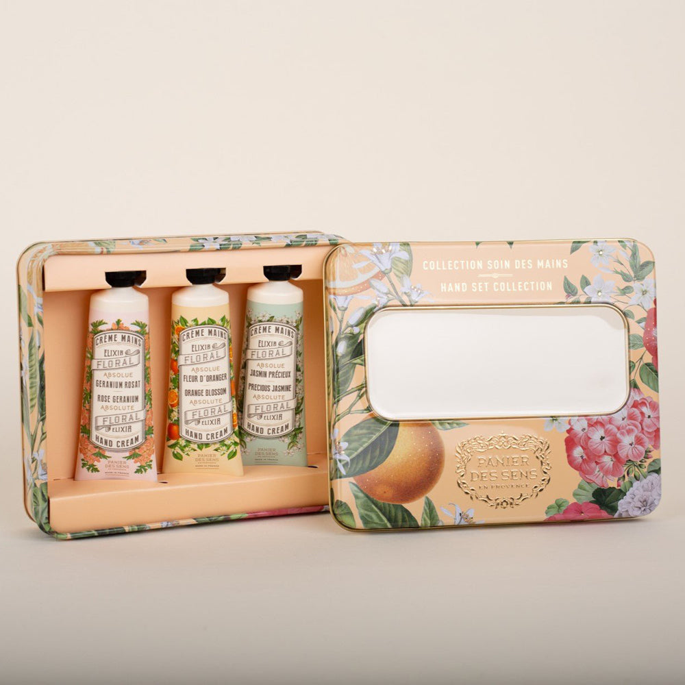 Hand Care Gift Set - Orange Blossom, Rose Geranium & Jasmine
